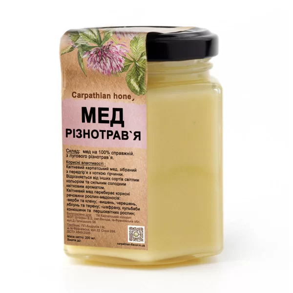 Мед – природний еліксир здоров’я та краси.